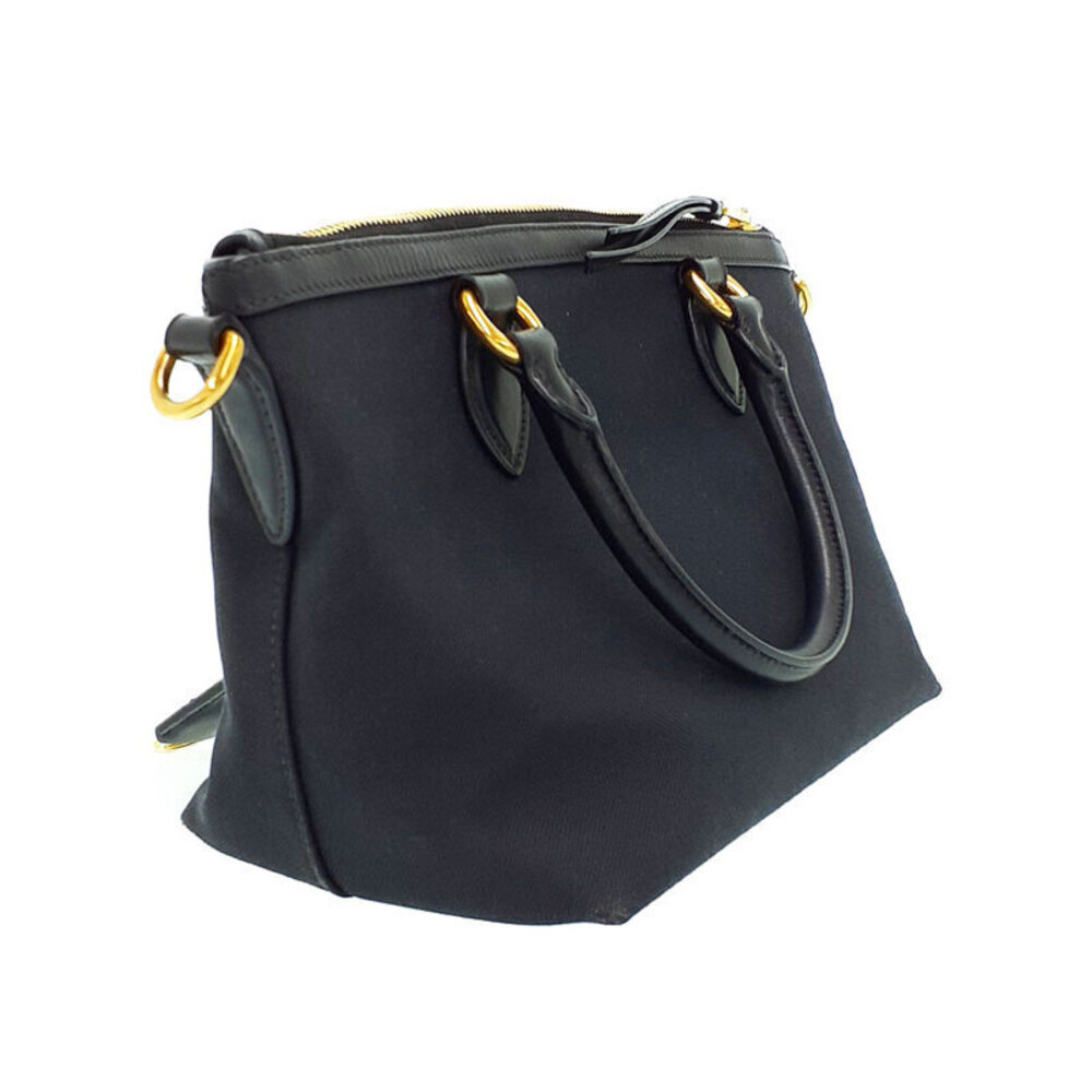 Prada Jacquard Logo Ribbon Handbag